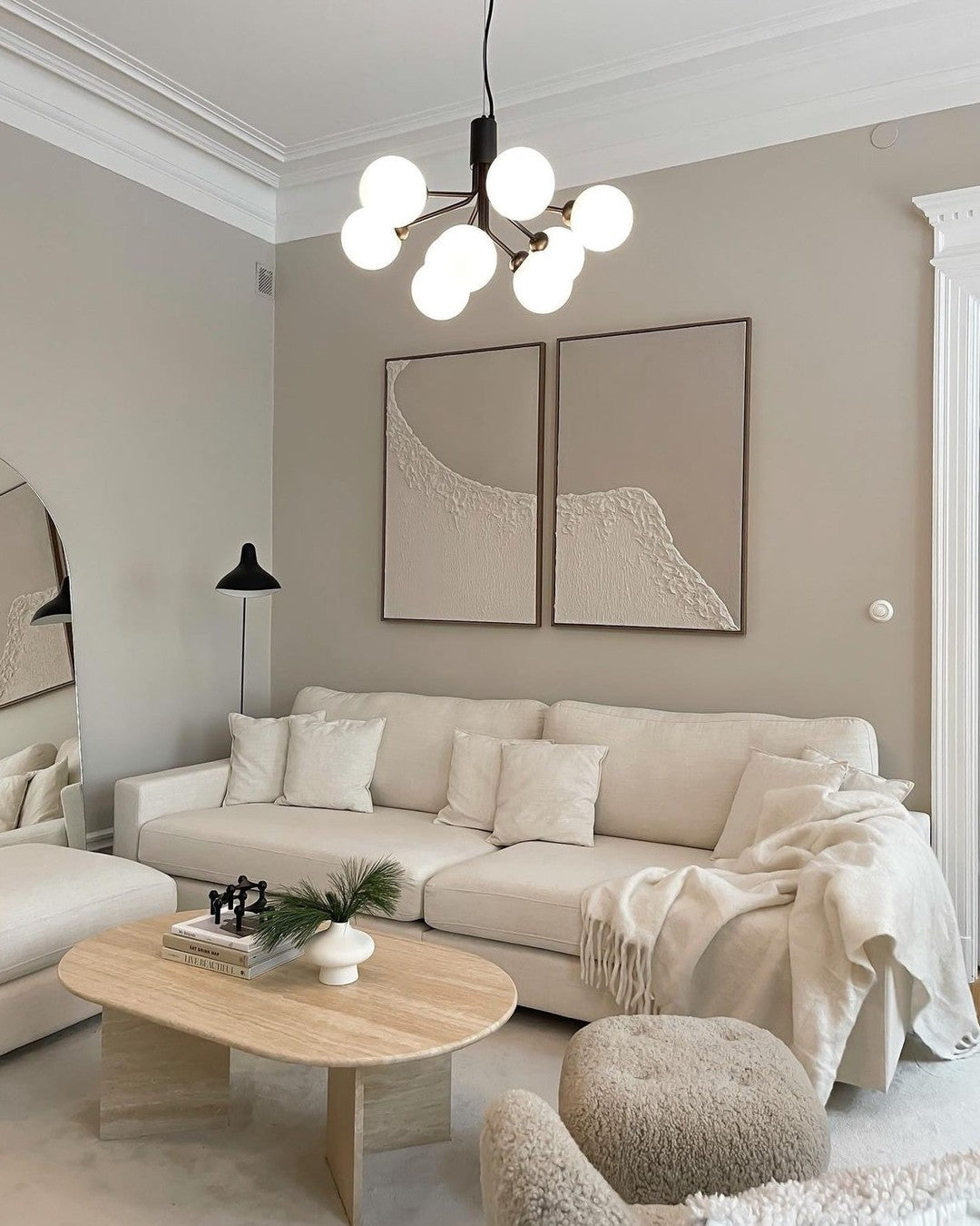 Glass Sphere Cluster Chandelier - Letslighting
