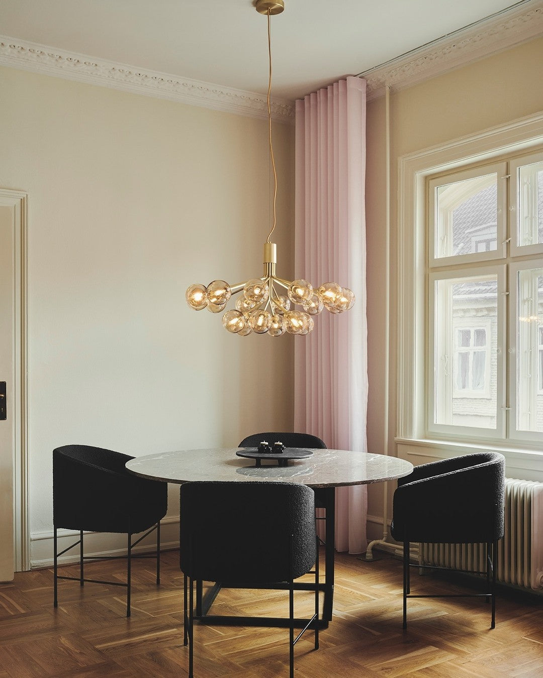 Glass Sphere Cluster Chandelier - Letslighting