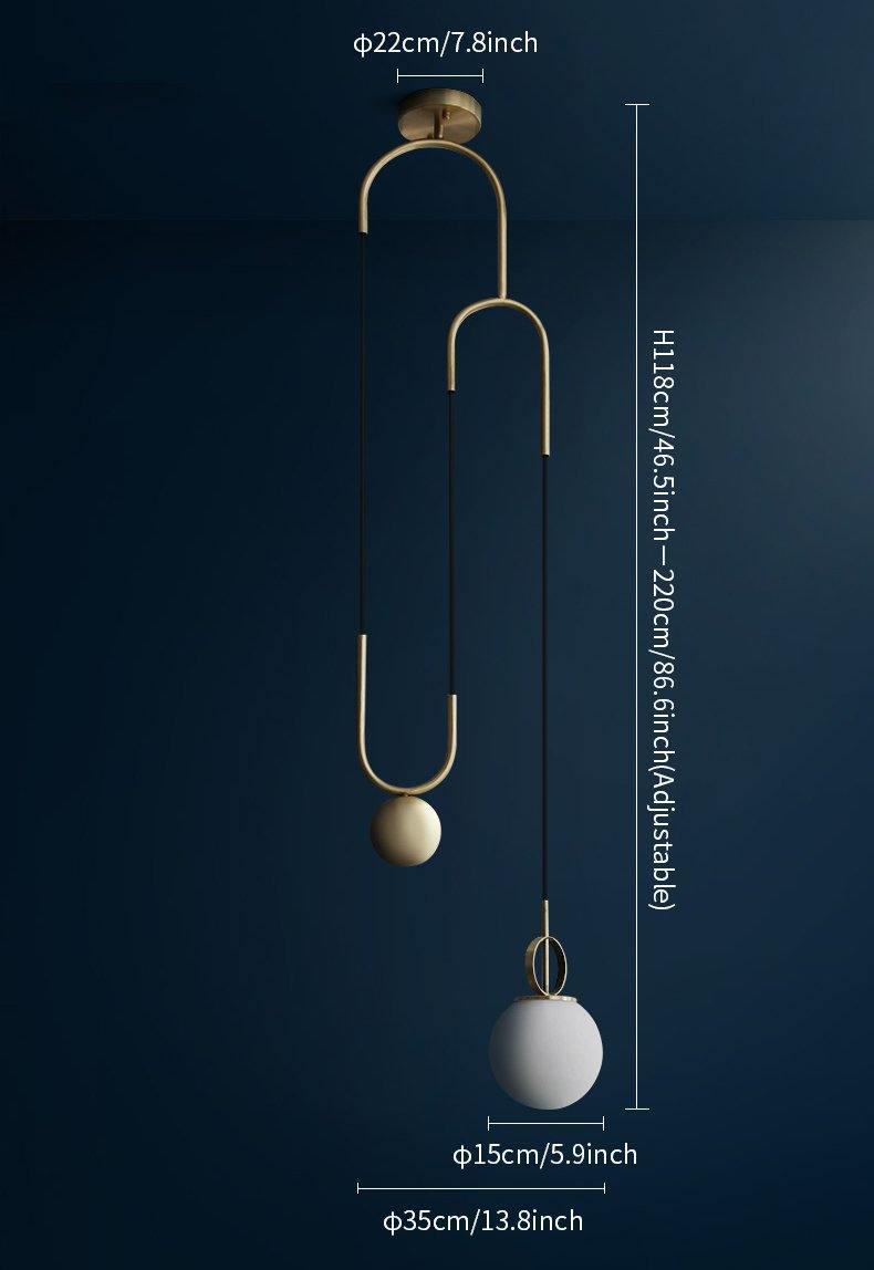 Glass Ball Pendant Lamp - Letslighting