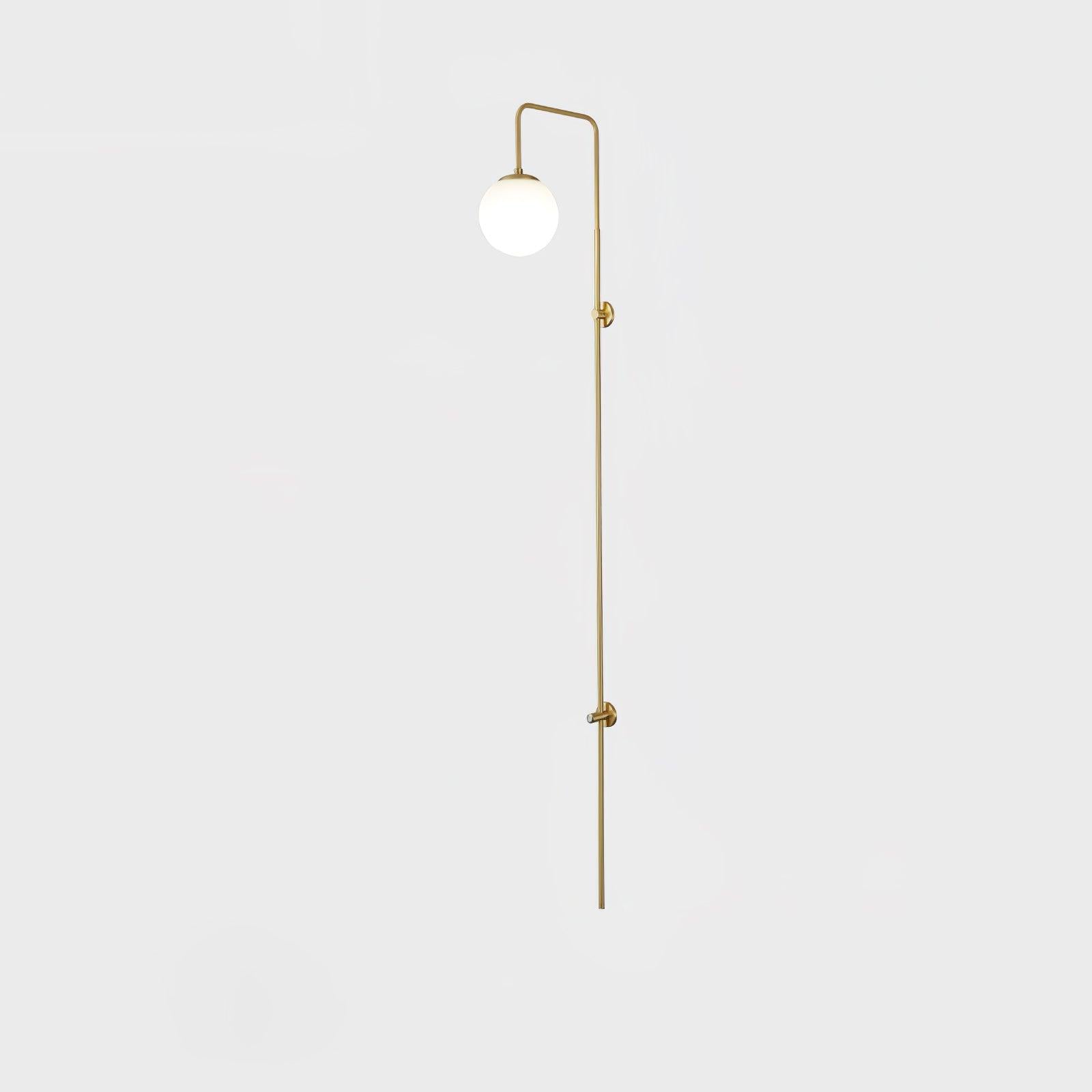 Globe Brass Wall Sconce - Letslighting