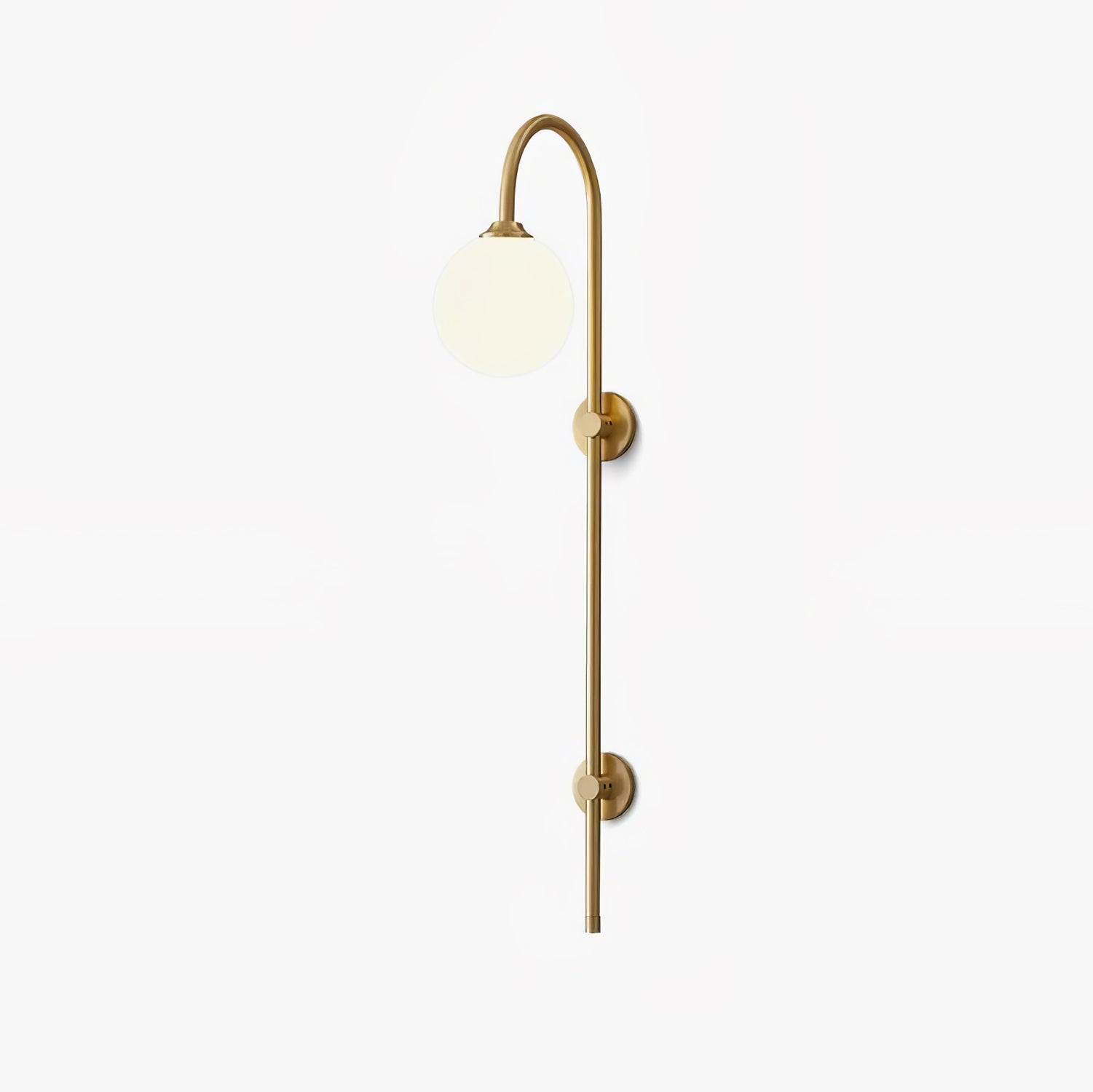 Globe Brass Wall Sconce - Letslighting