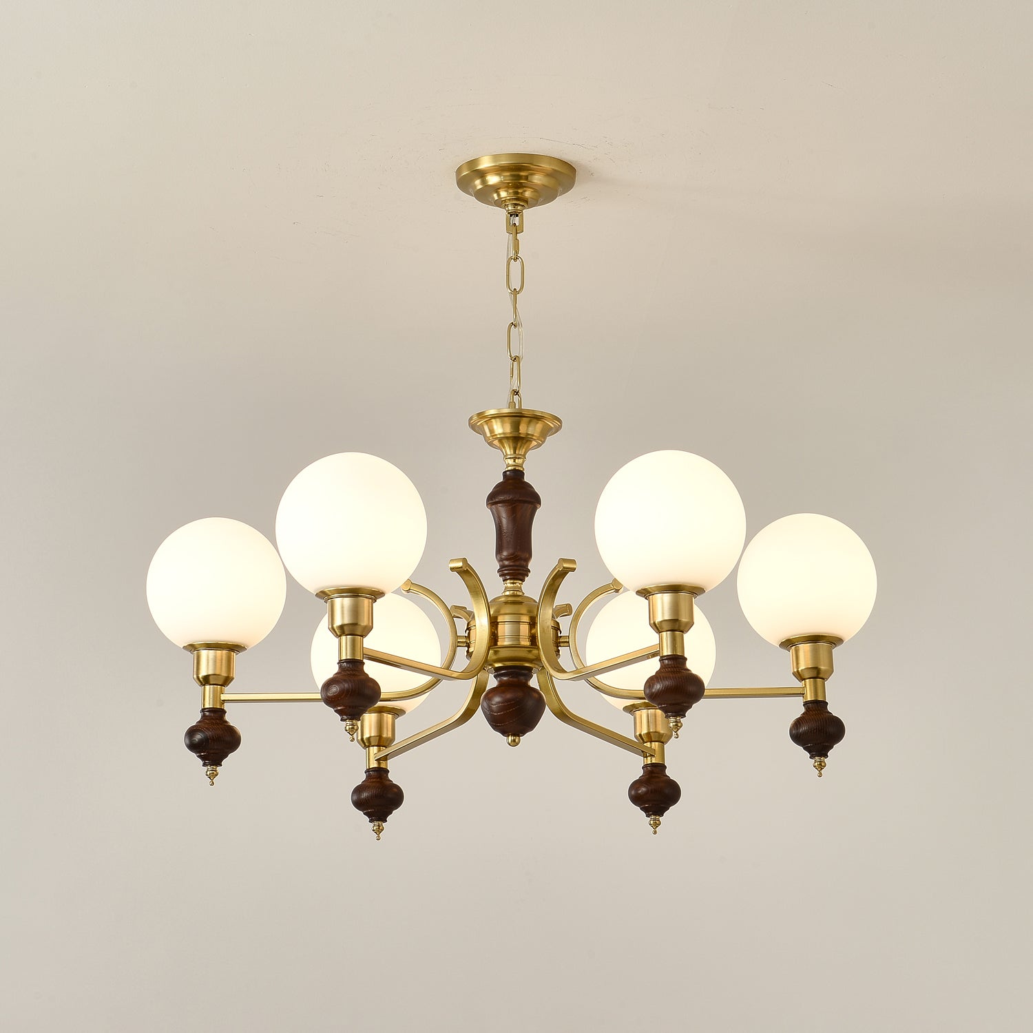 Globe Orb Chandelier - Letslighting