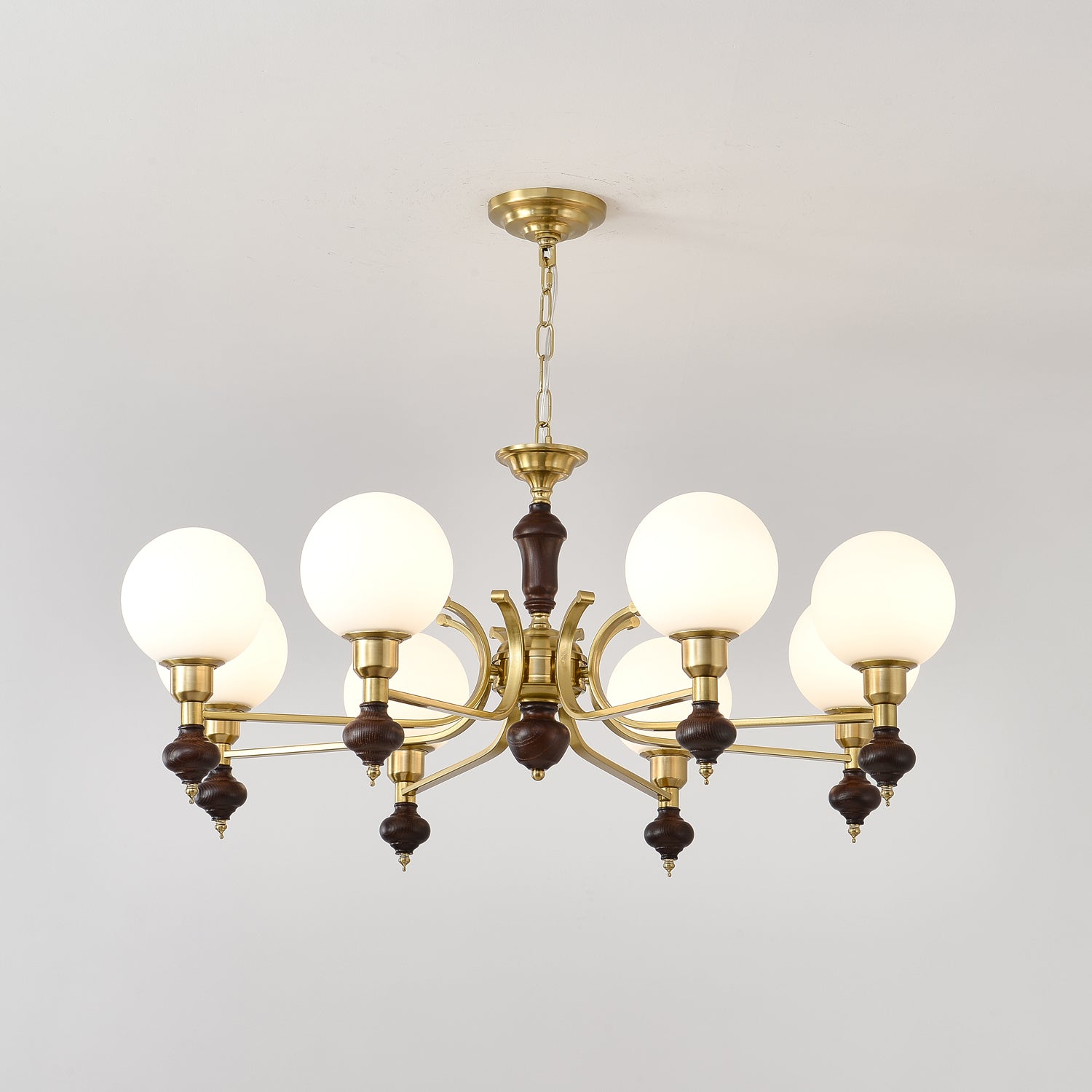 Globe Orb Chandelier - Letslighting