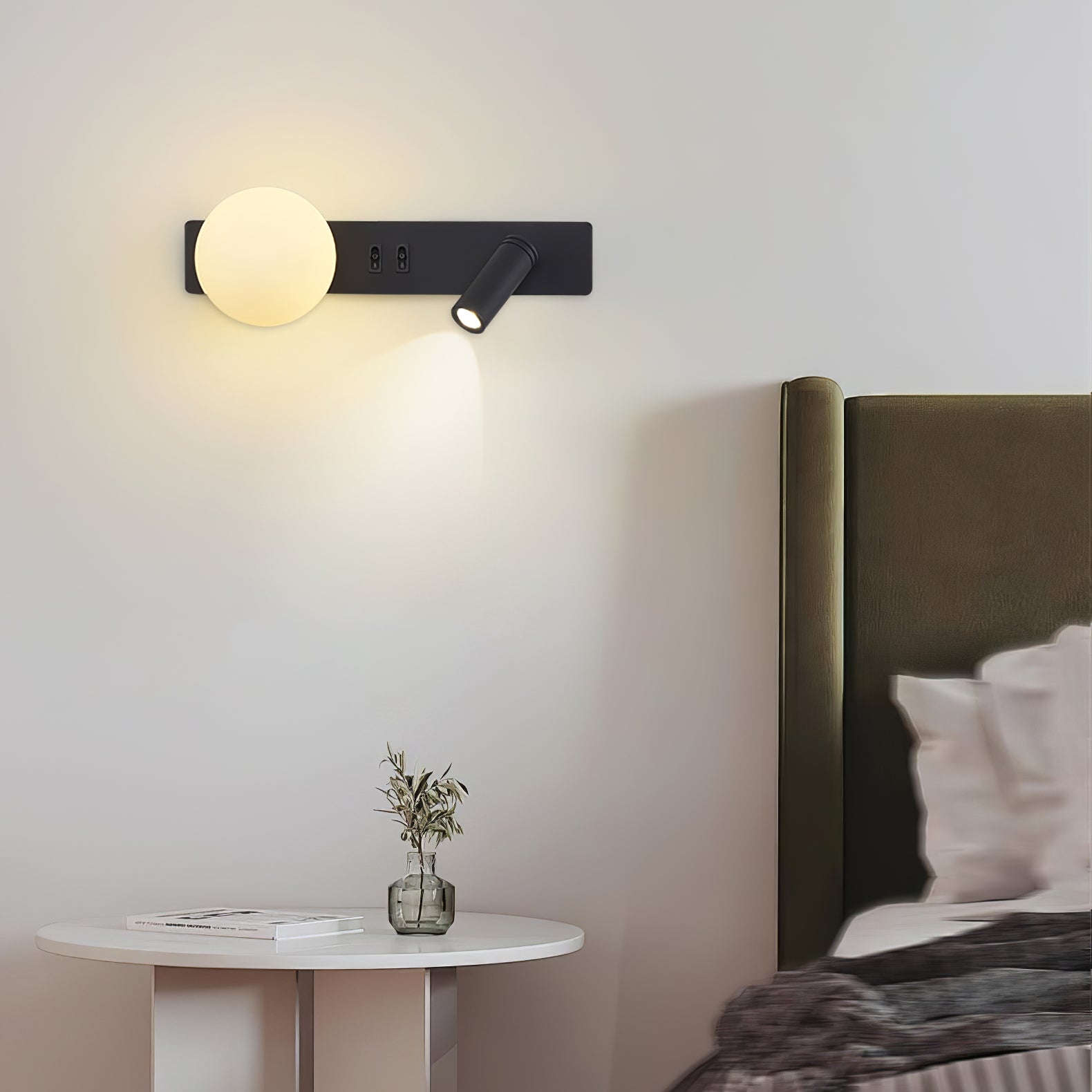 Glos Slim wall lamp - Letslighting