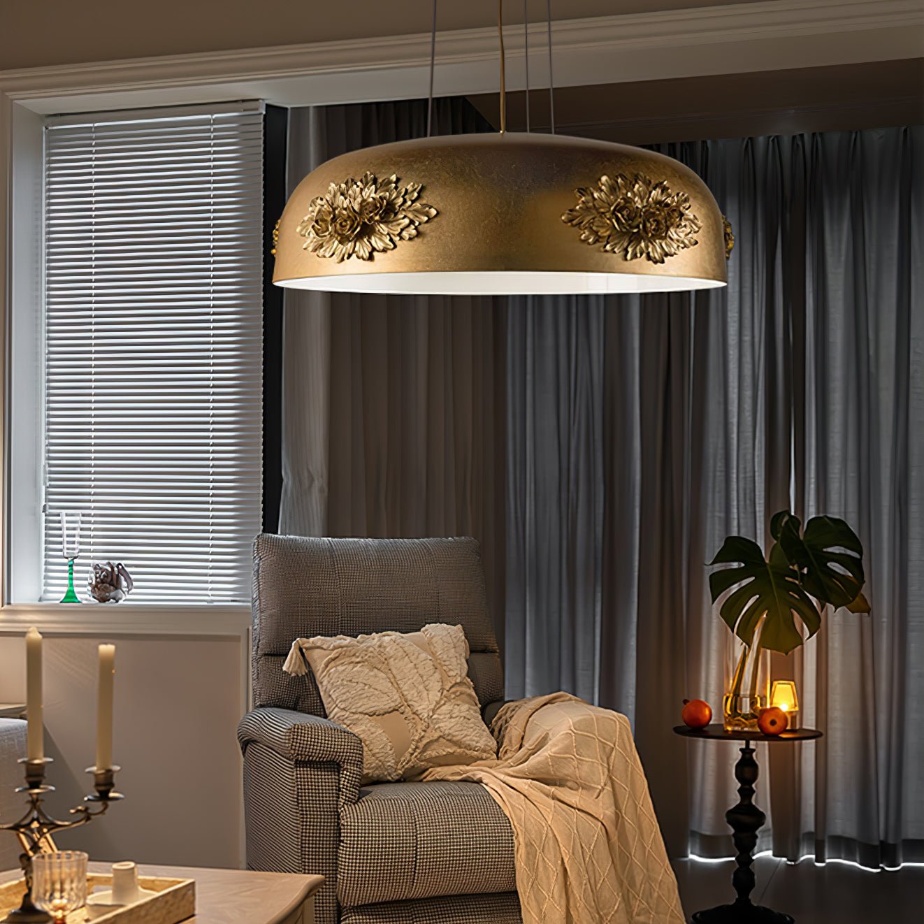 Gold Tuzzi Pendant Light - Letslighting