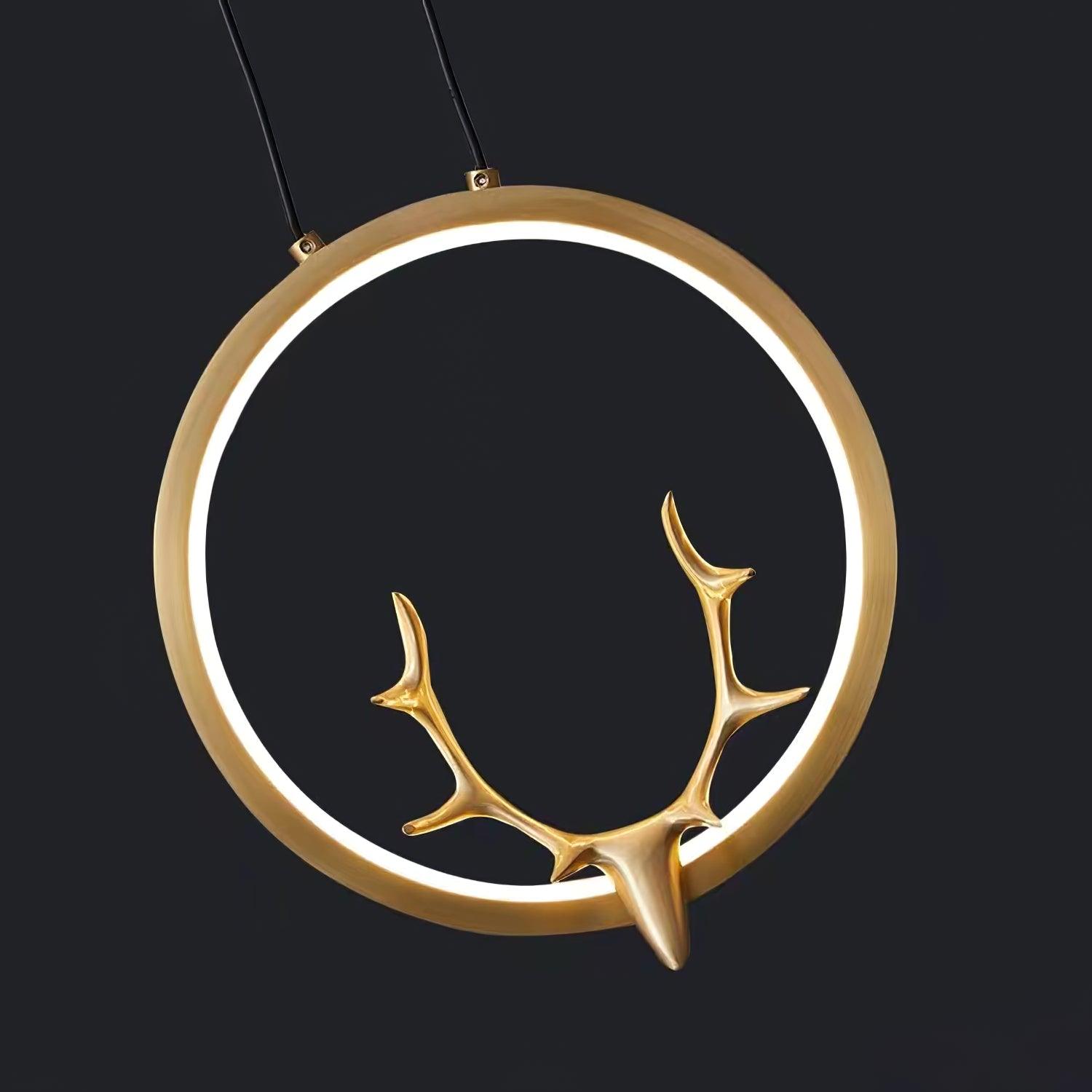 Golden Antler Wall Light - Letslighting