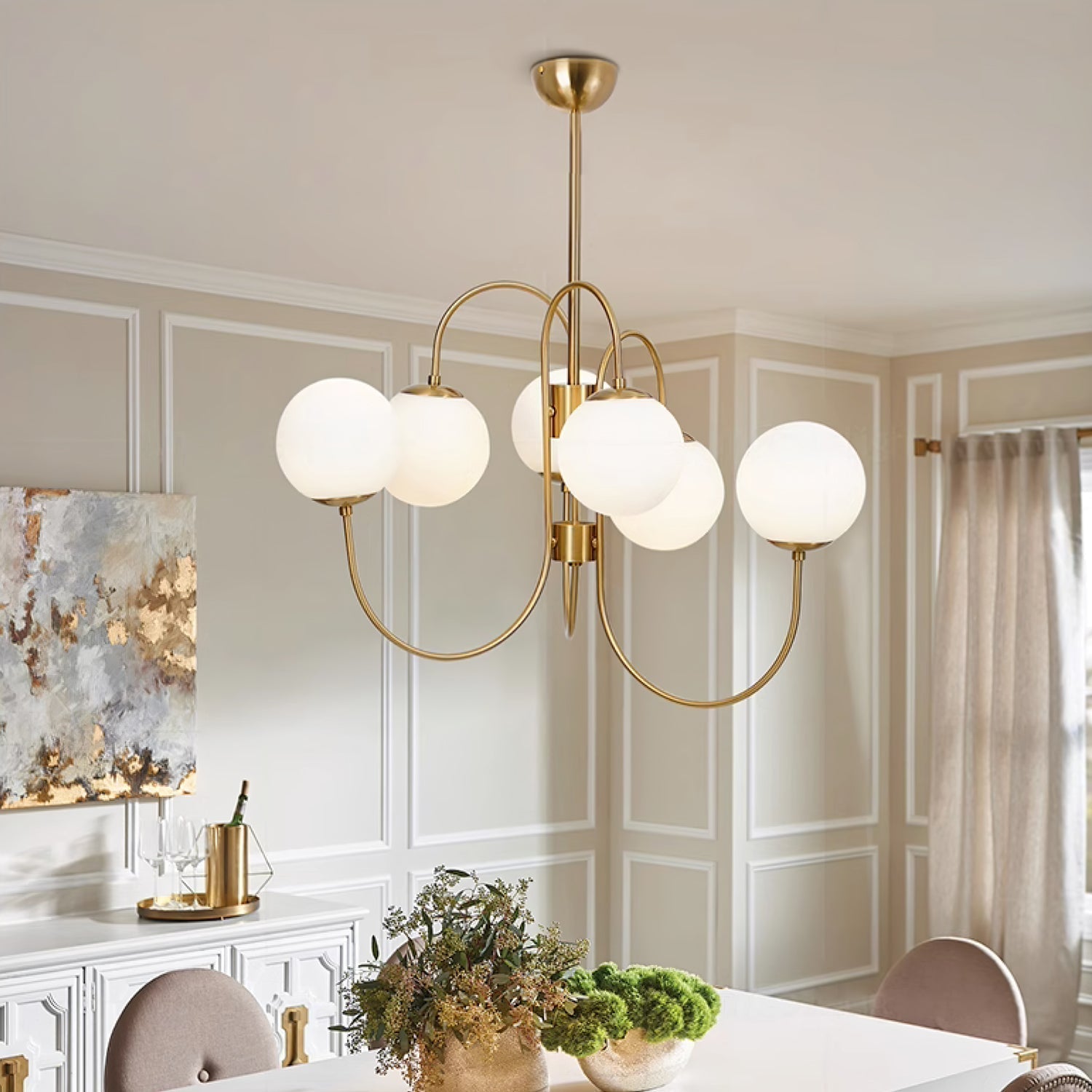 Gooseneck Chandelier - Letslighting