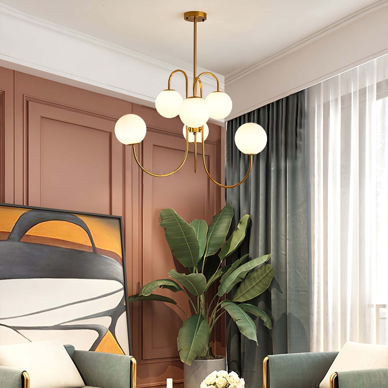 Gooseneck Chandelier - Letslighting