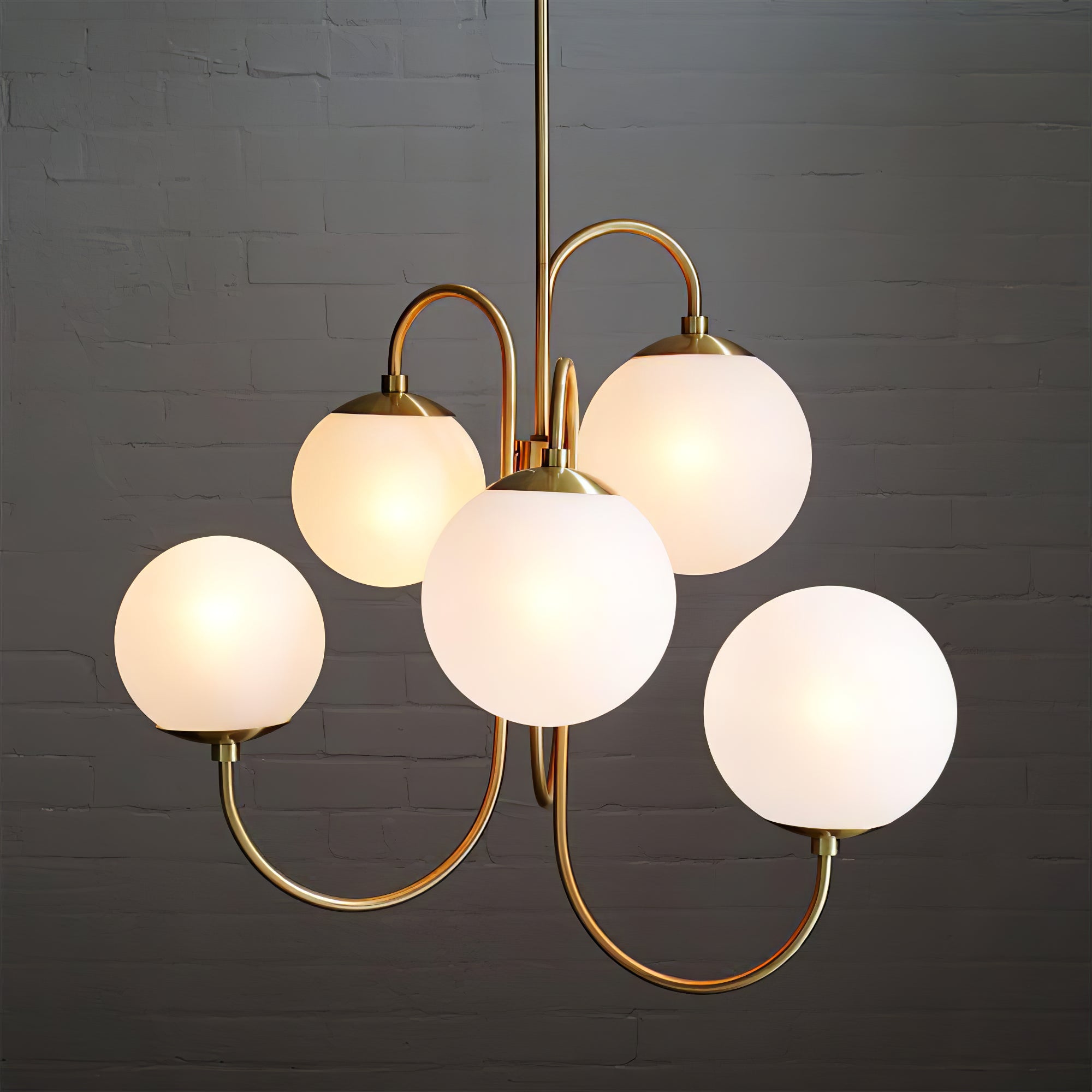 Gooseneck Chandelier - Letslighting