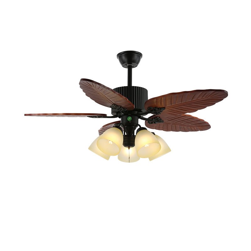 Ventilador de Techo Virella Tropical, aspas en movimiento
