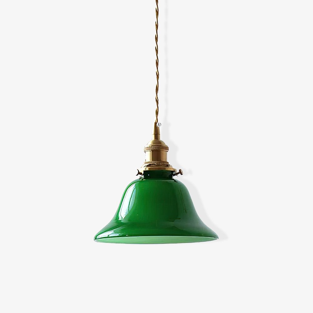 Green Bell Pendant Light - Letslighting