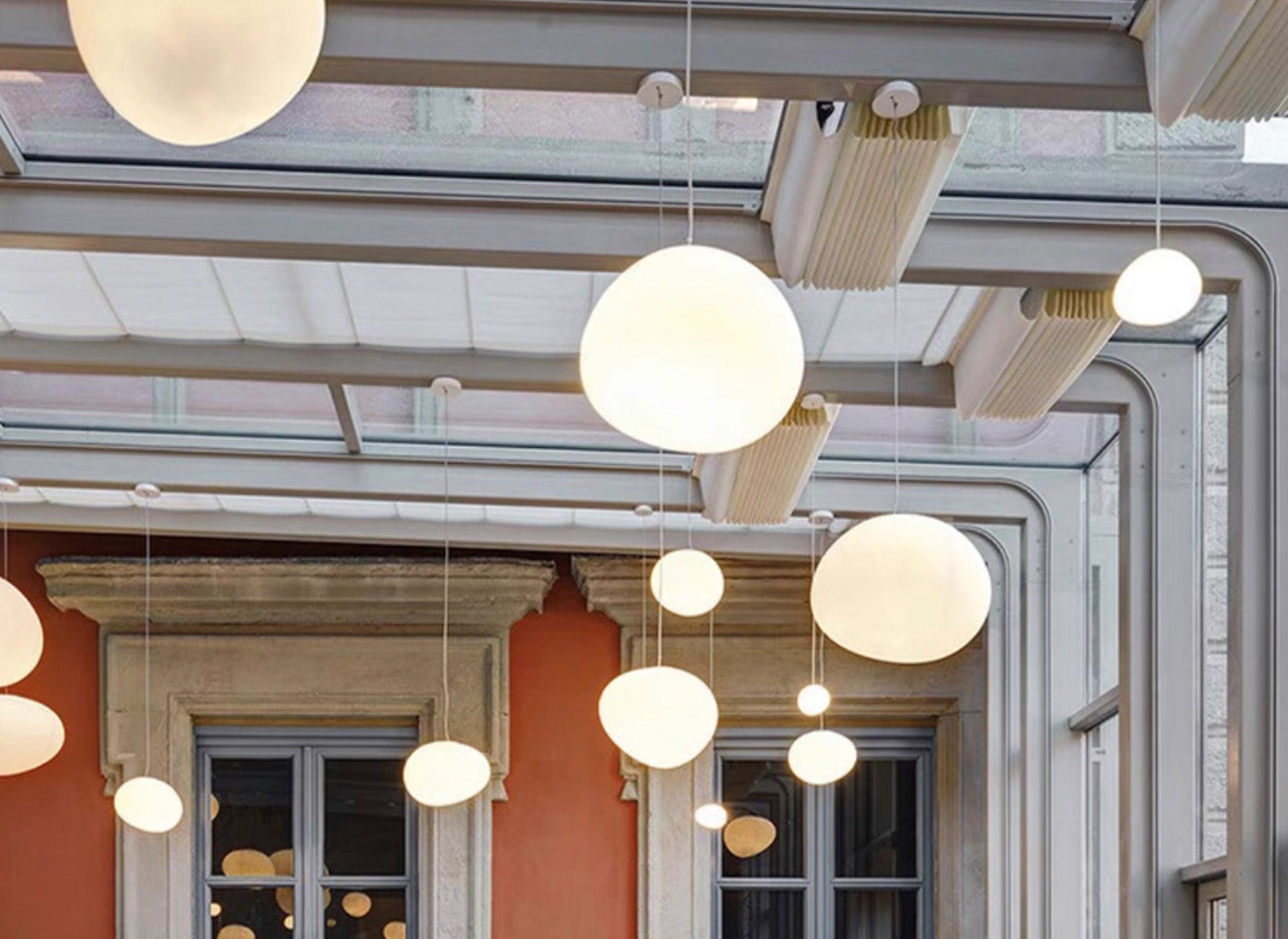 Gregg Stone Shape Glass Pendant Light - Letslighting
