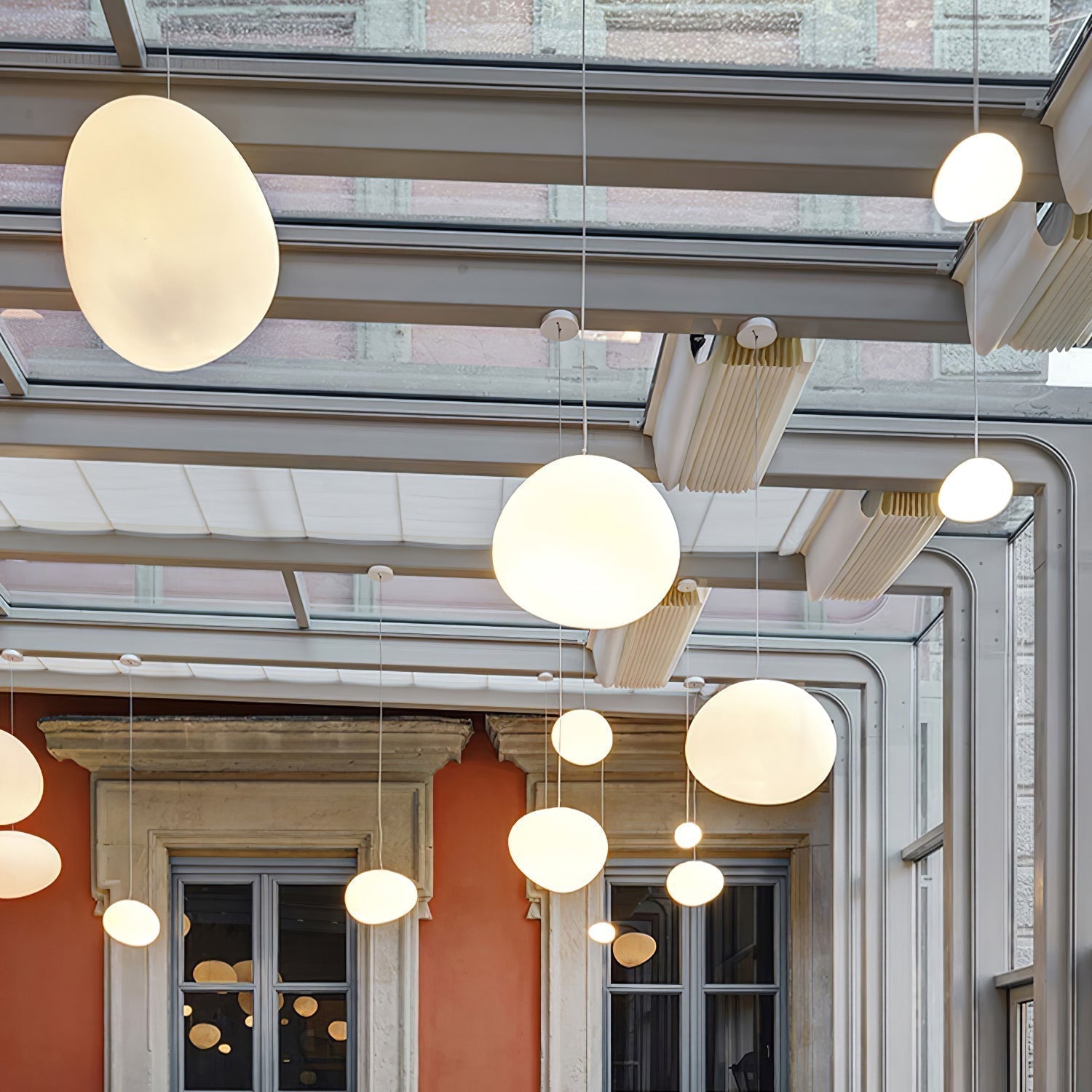 Gregg Stone Shape Glass Pendant Light - Letslighting