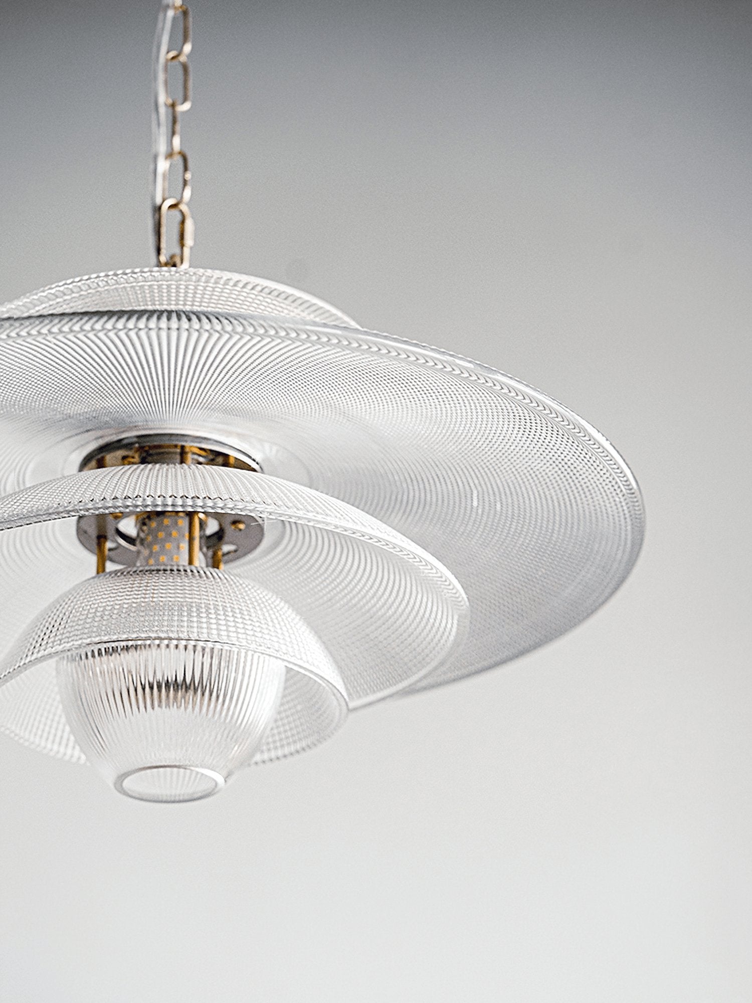 Grid Glass Pendant Light - Letslighting