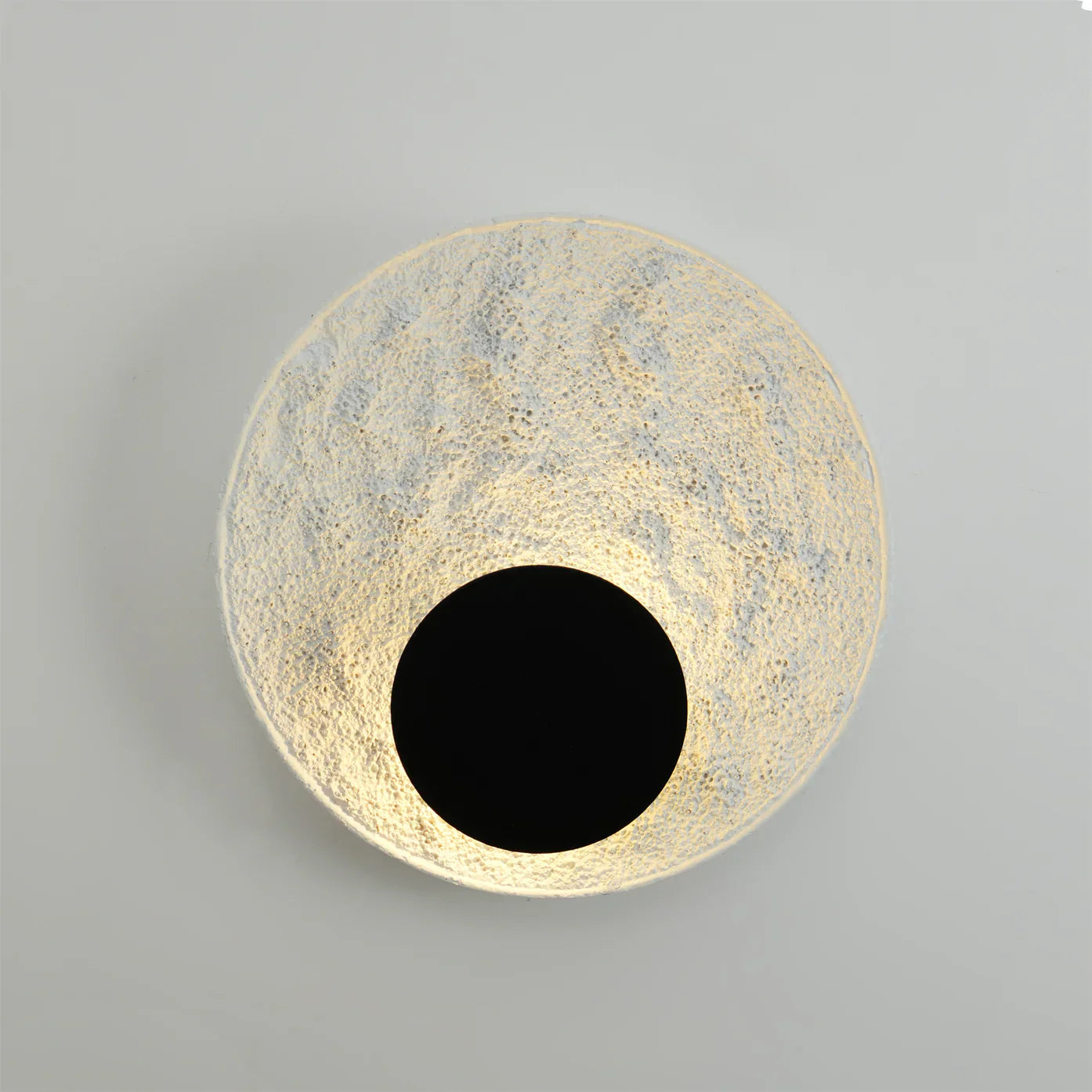Byers Wall Lamp  Round Resin