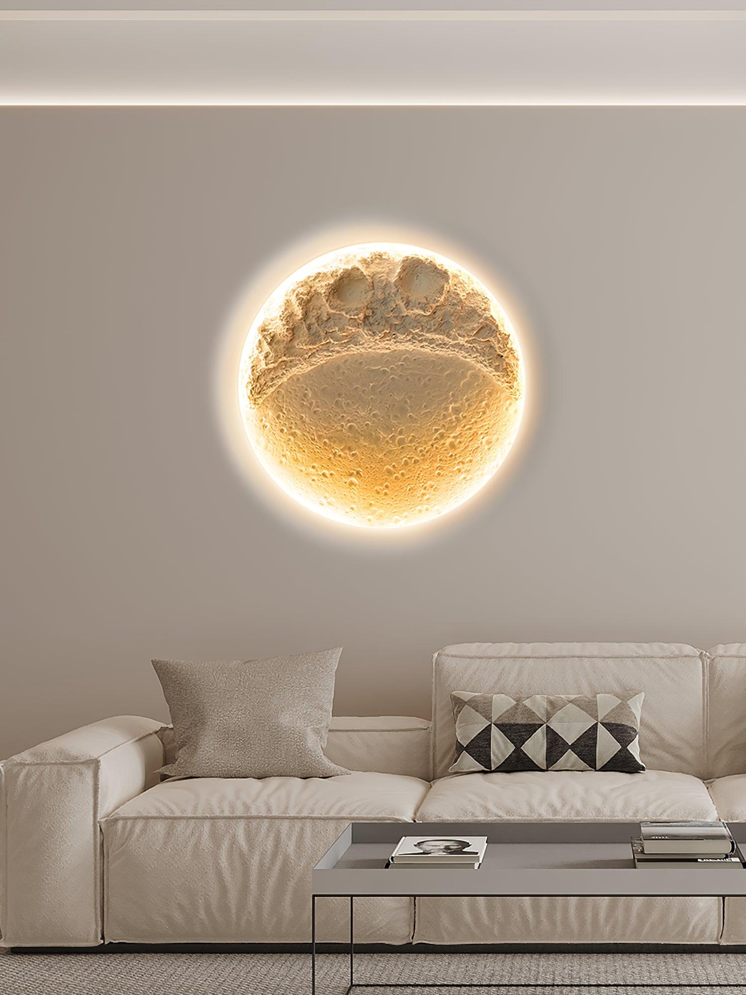 Gypsum Moon Wall Lamp - Letslighting
