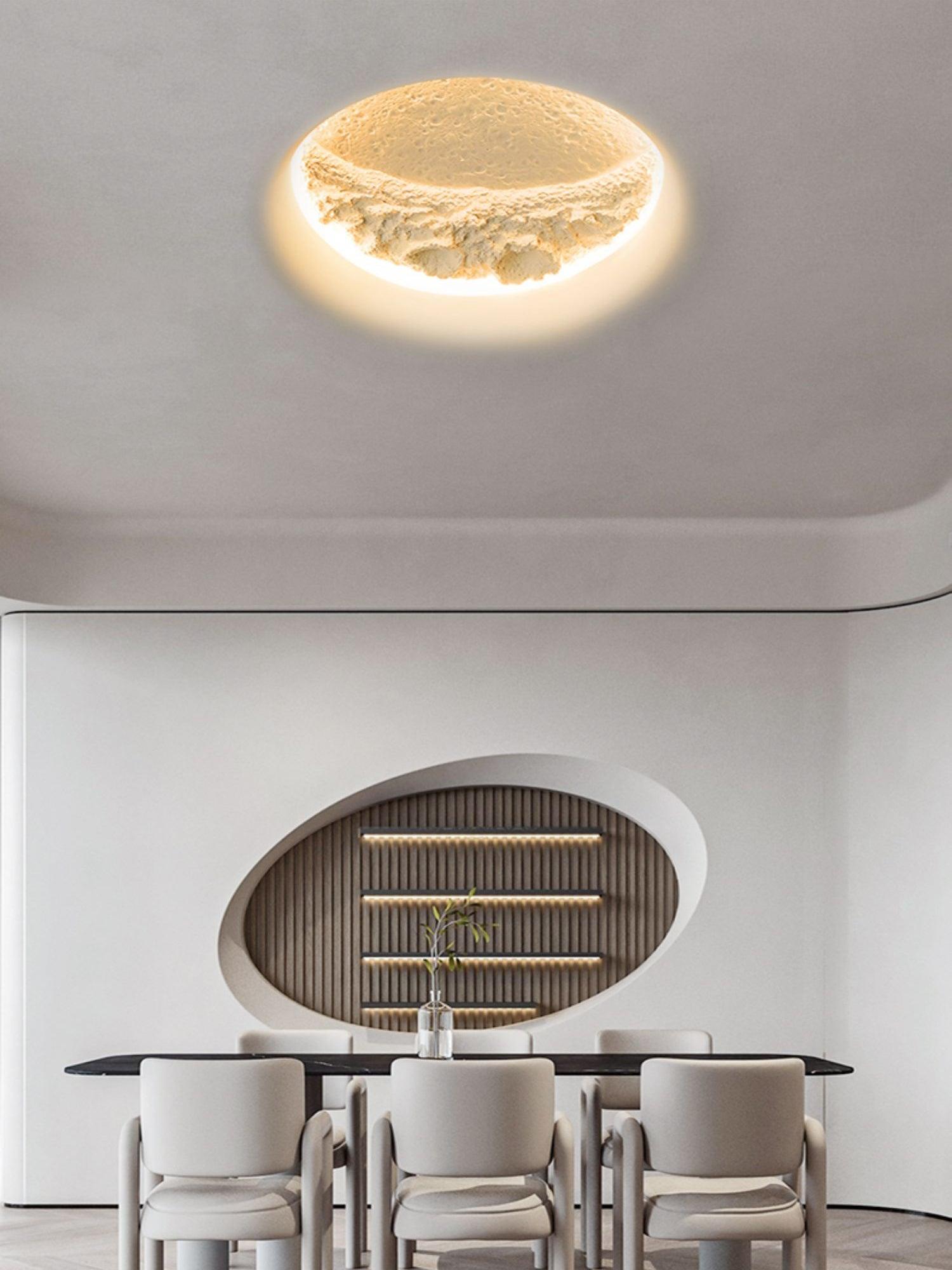 Gypsum Moon Wall Lamp - Letslighting
