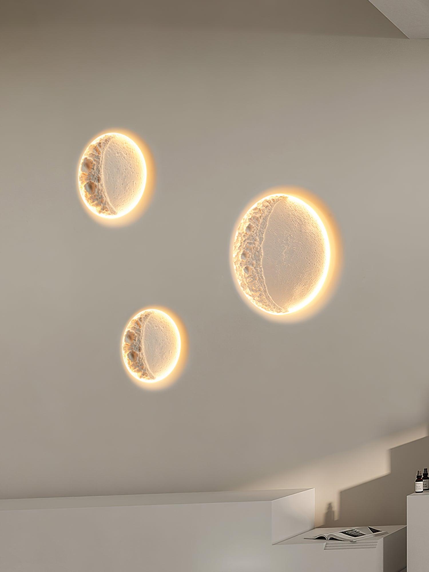 Gypsum Moon Wall Lamp - Letslighting