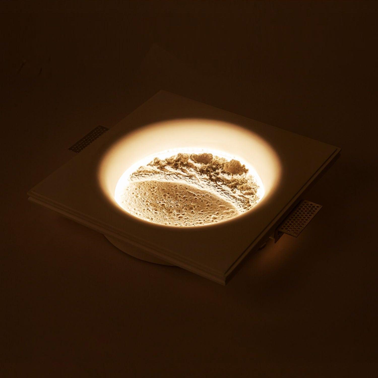 Gypsum Moon Wall Lamp - Letslighting