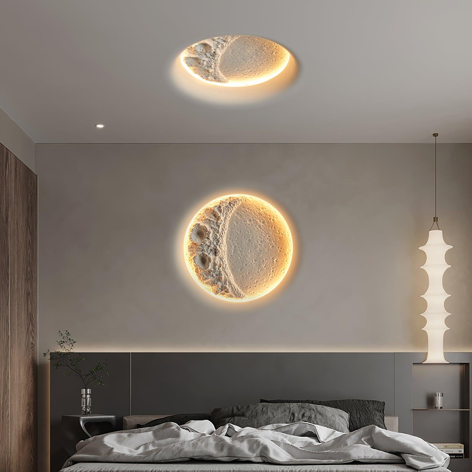 Gypsum Moon Wall Lamp - Letslighting