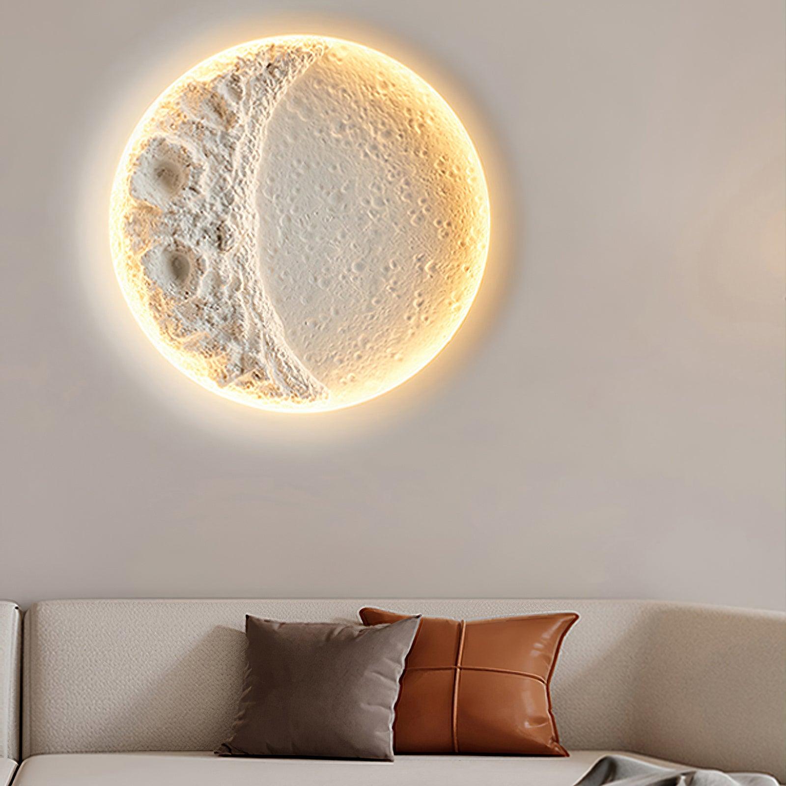 Gypsum Moon Wall Lamp - Letslighting