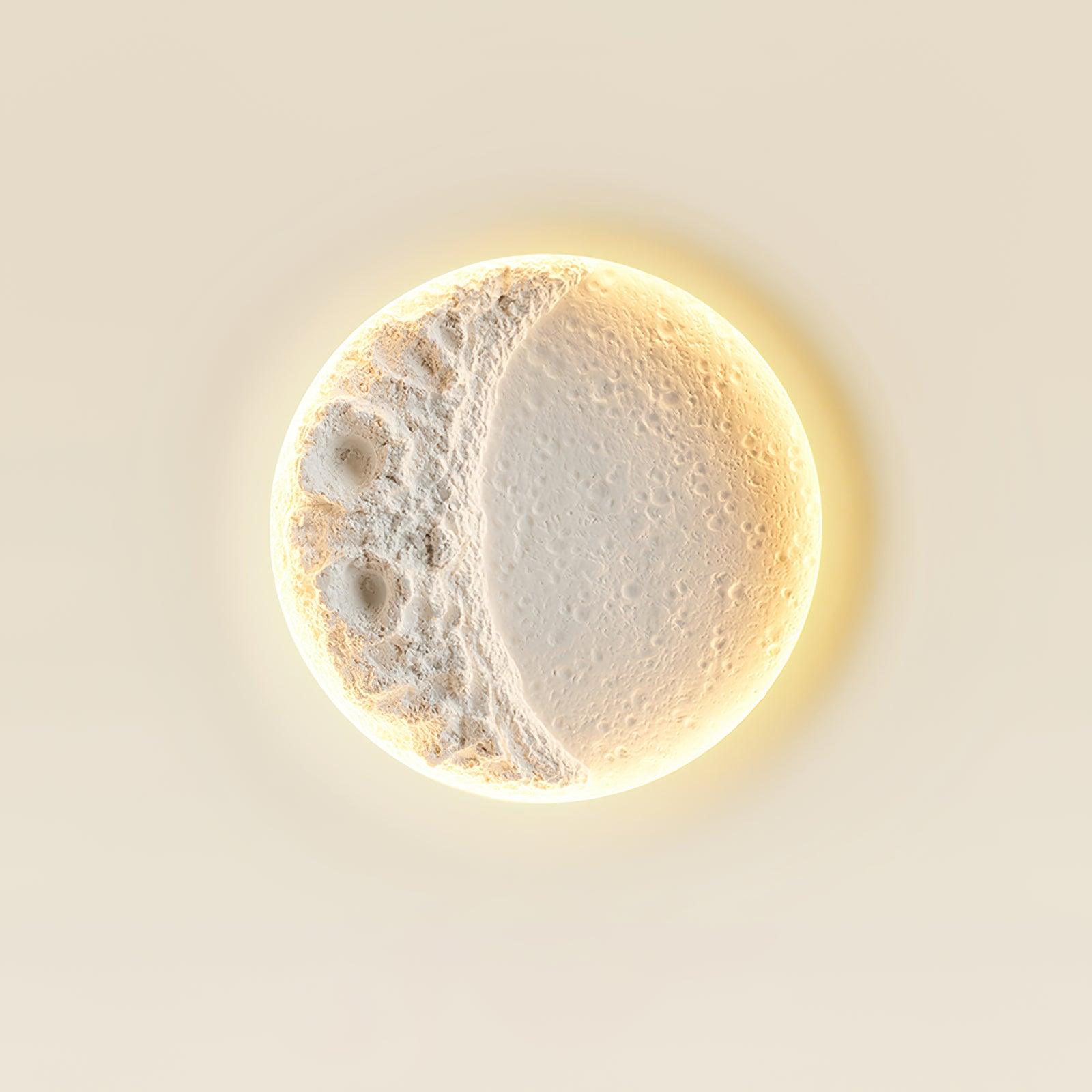 Gypsum Moon Wall Lamp - Letslighting