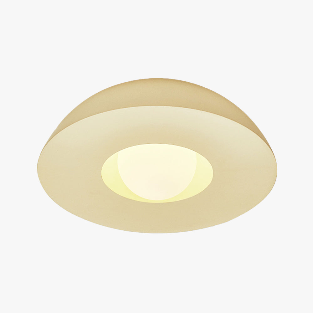 Arisha Moderna LED Aplique Café Leche Vidrio Salón