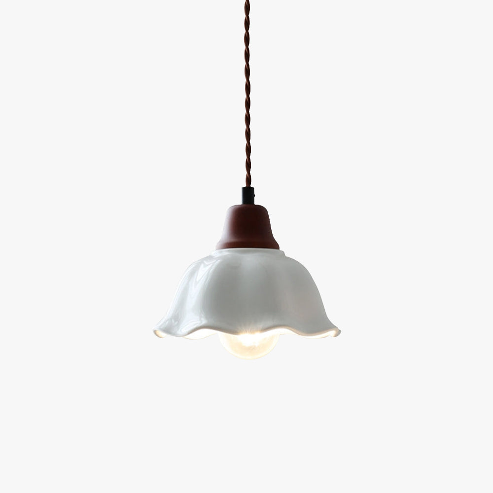 Silva Vintage Flor LED Lámpara Colgante Comedor