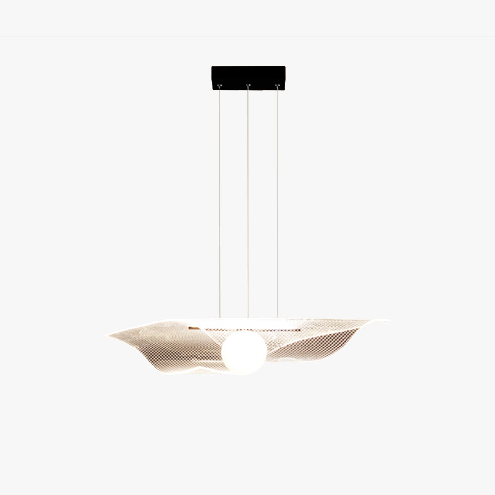 Arisha Minimalismo LED Lámpara Colgante Claro Acrílico Metal Salón