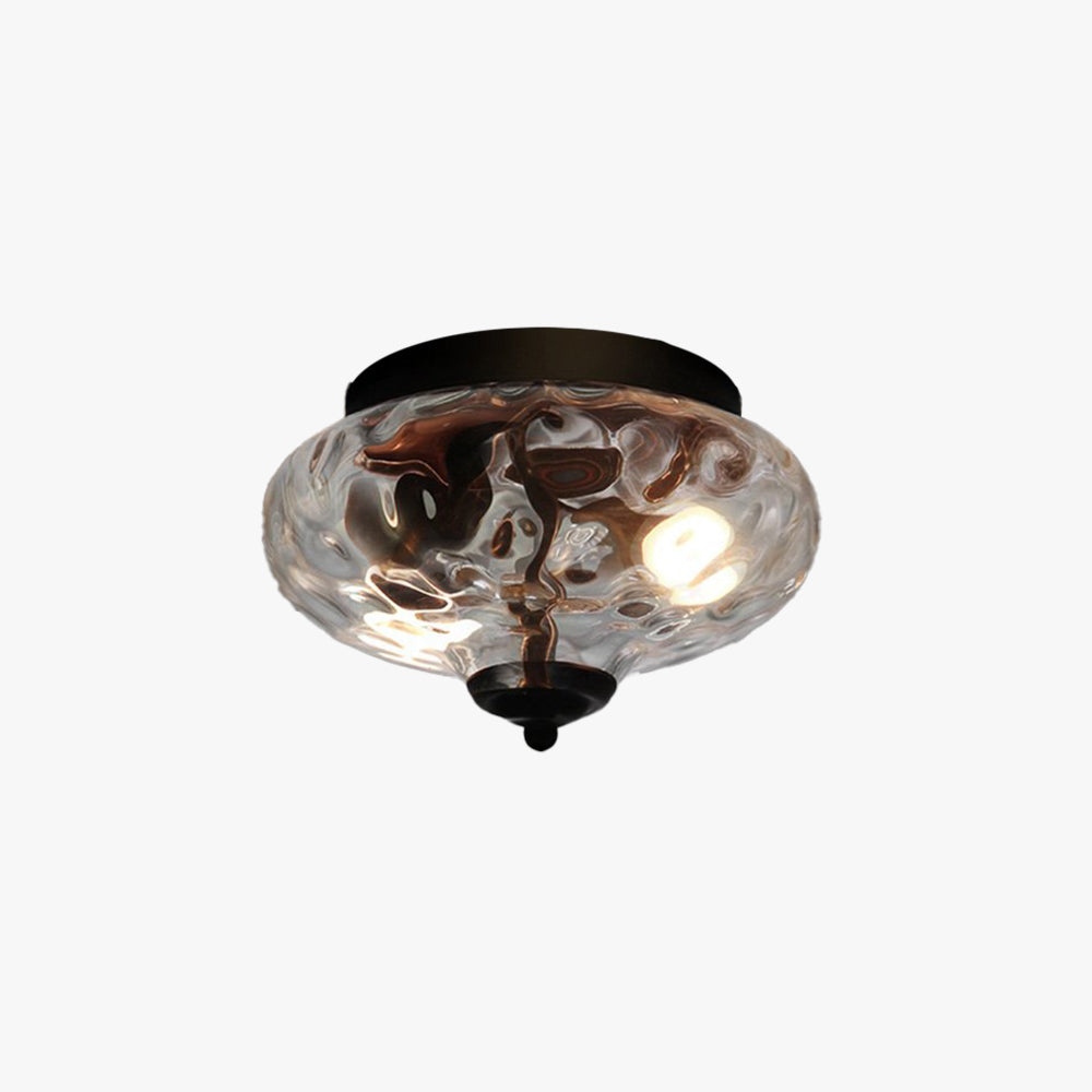 Arisha Diseño Lámpara de Techo Empotrada Metal/Vidrio Salón/Cocina