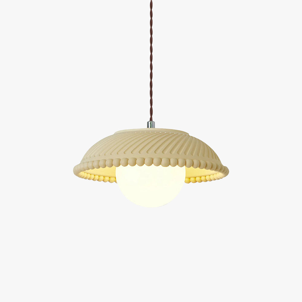 Aria Moderna LED Metal/Vidrio/Resina Lámpara Colgante Dormitorio/Estudio/Salón