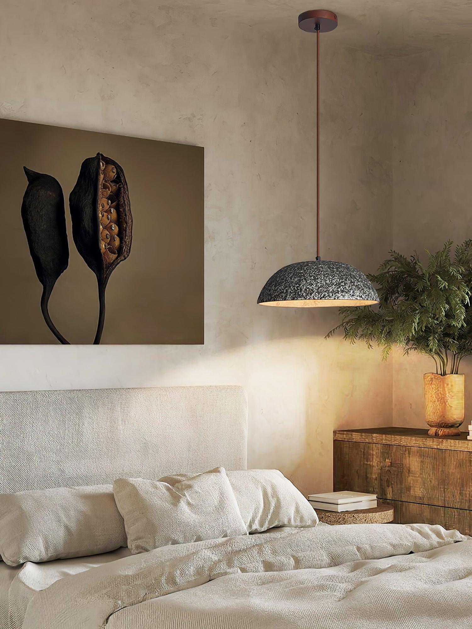 Half Dome Vintage Ceramic Pendant Lamp - Letslighting