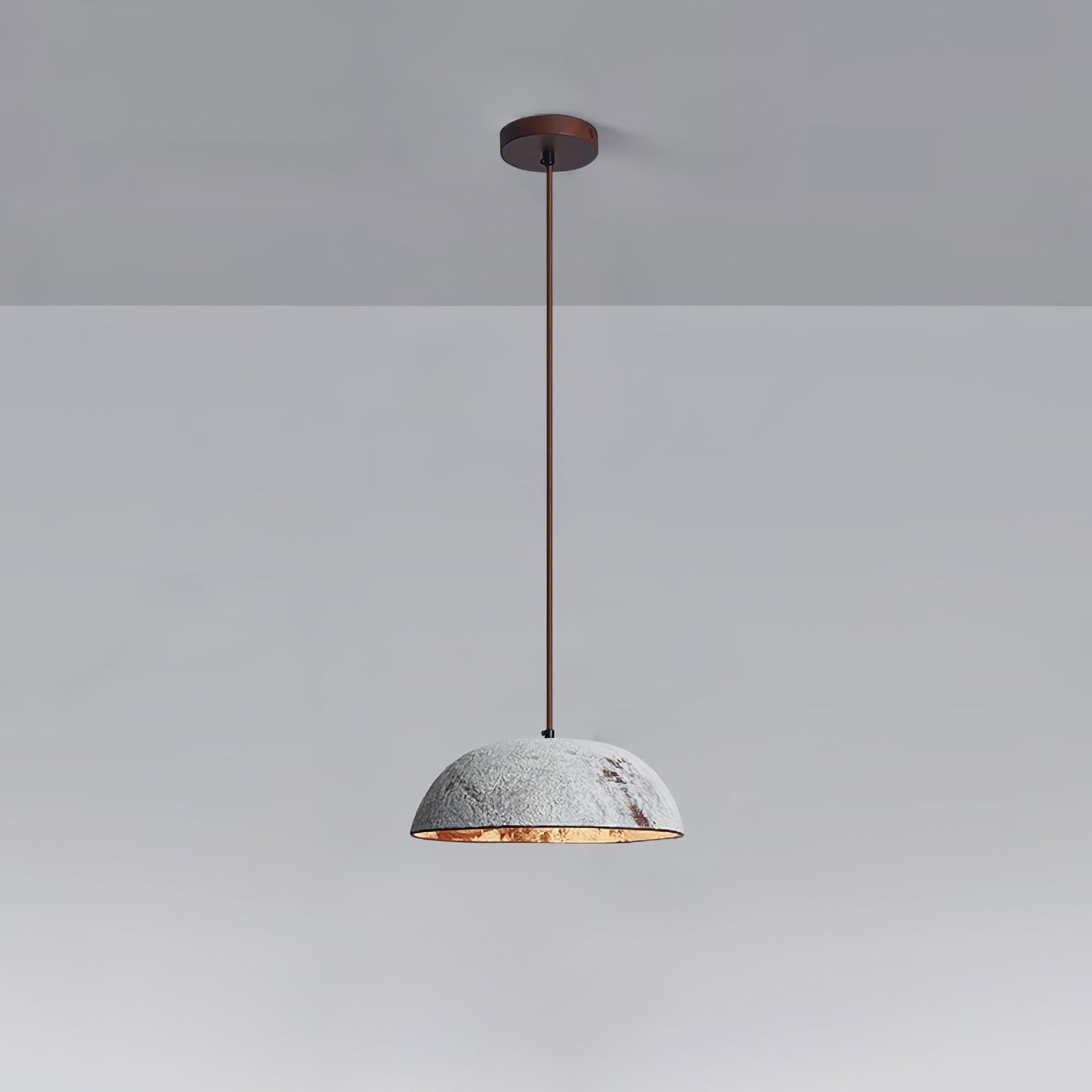 Half Dome Vintage Ceramic Pendant Lamp - Letslighting