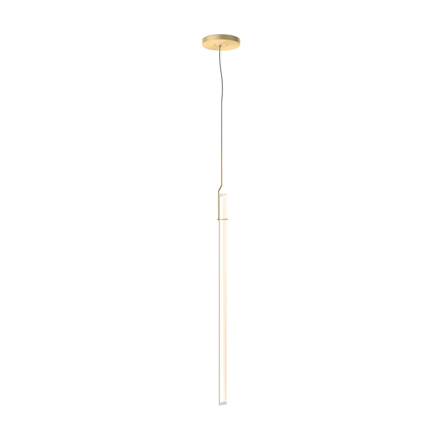Halo Jewel Straight Pendant Light - Letslighting