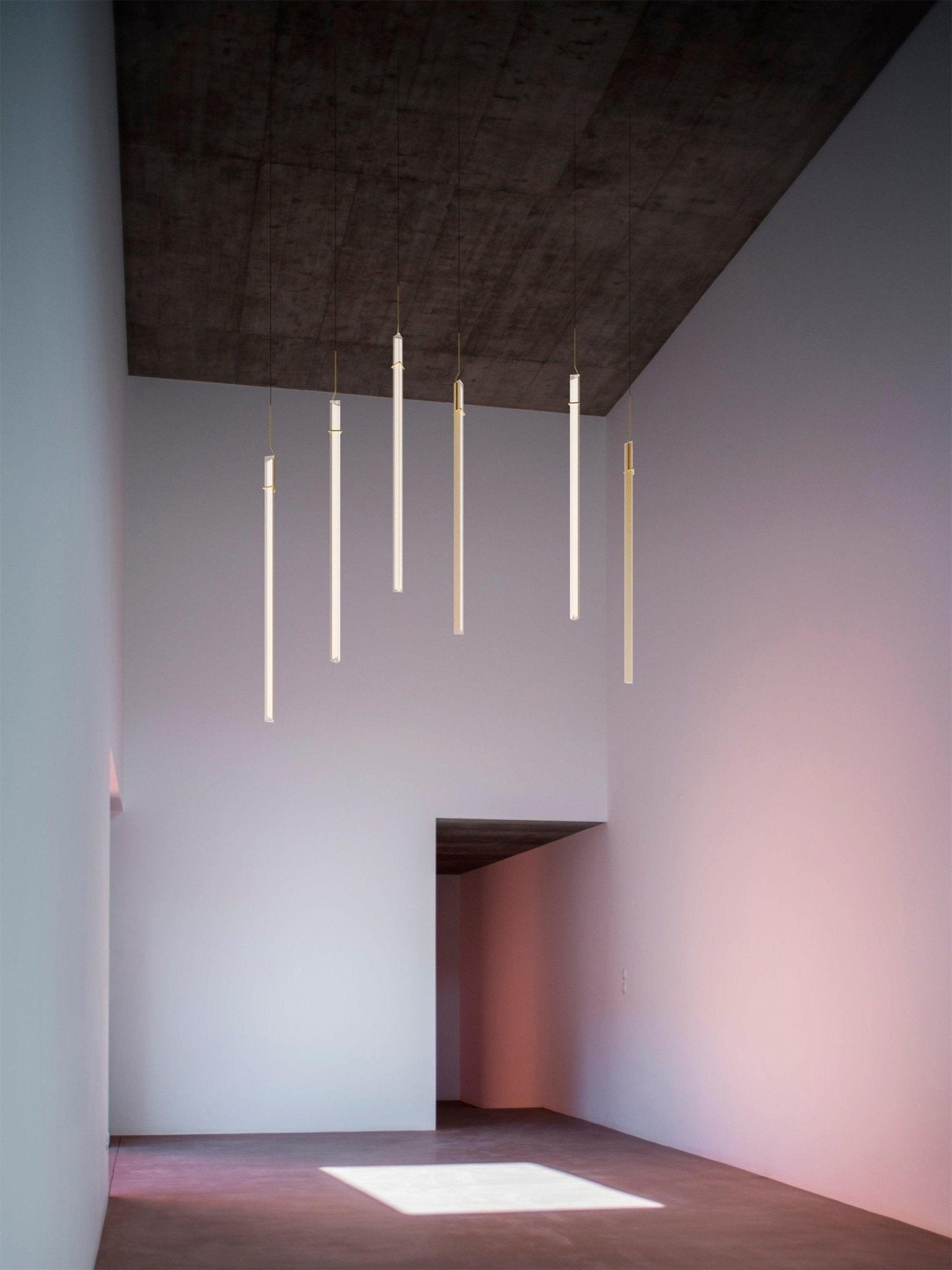 Halo Jewel Straight Pendant Light - Letslighting