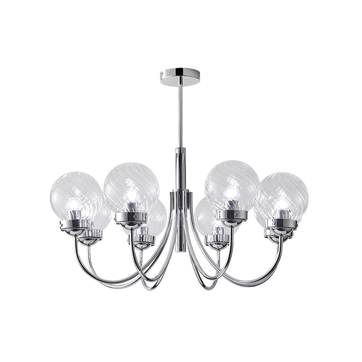 Armiriel Elegance Nordic Glass Metal Chandelier - Letslighting