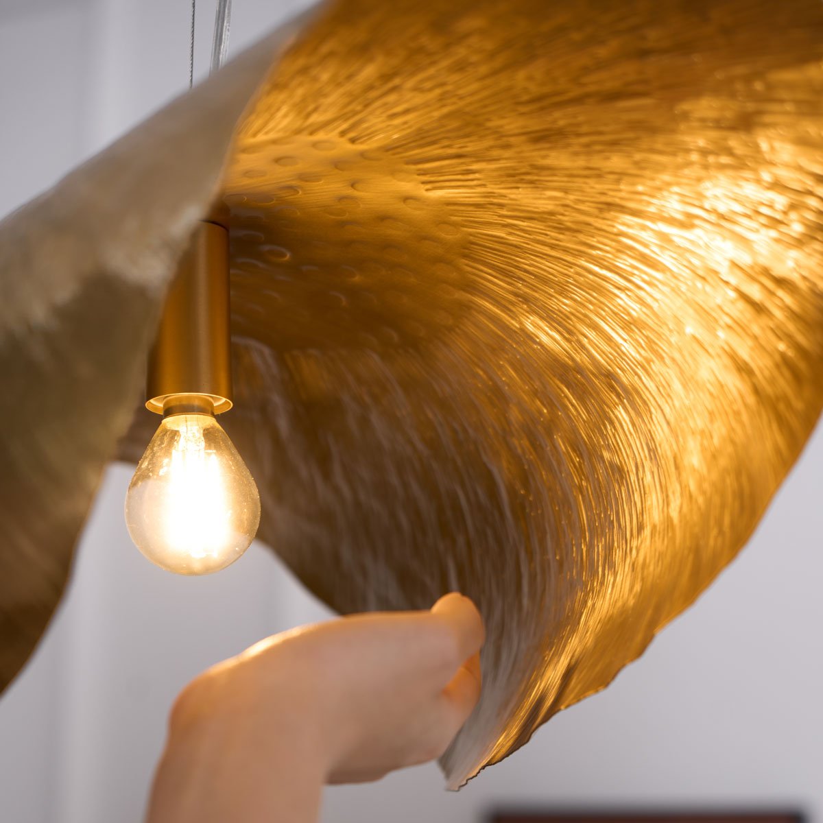 Hammered Pendant Light - Letslighting
