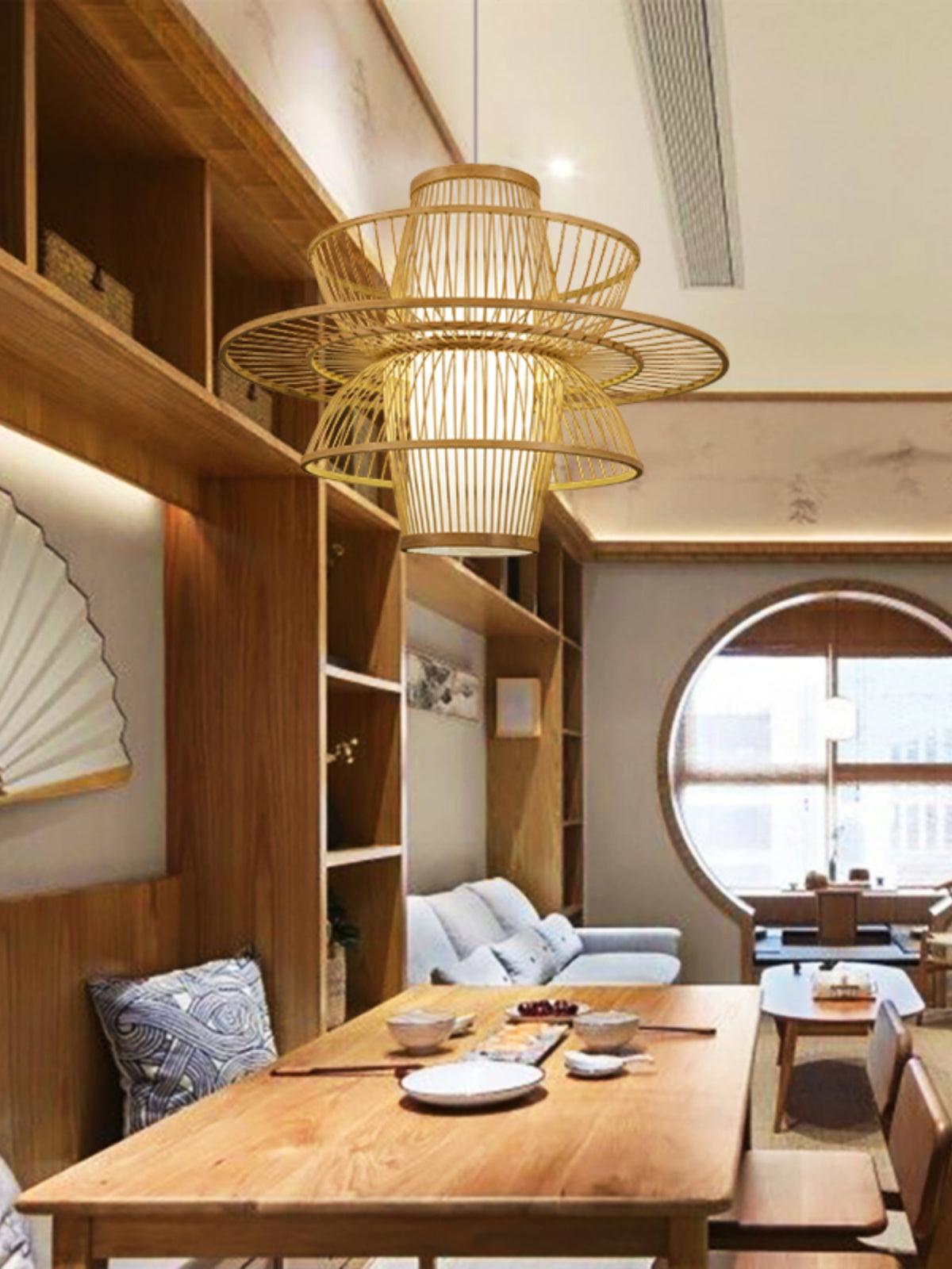 Handmade Sigyn Bamboo Pendant Lamp - Letslighting