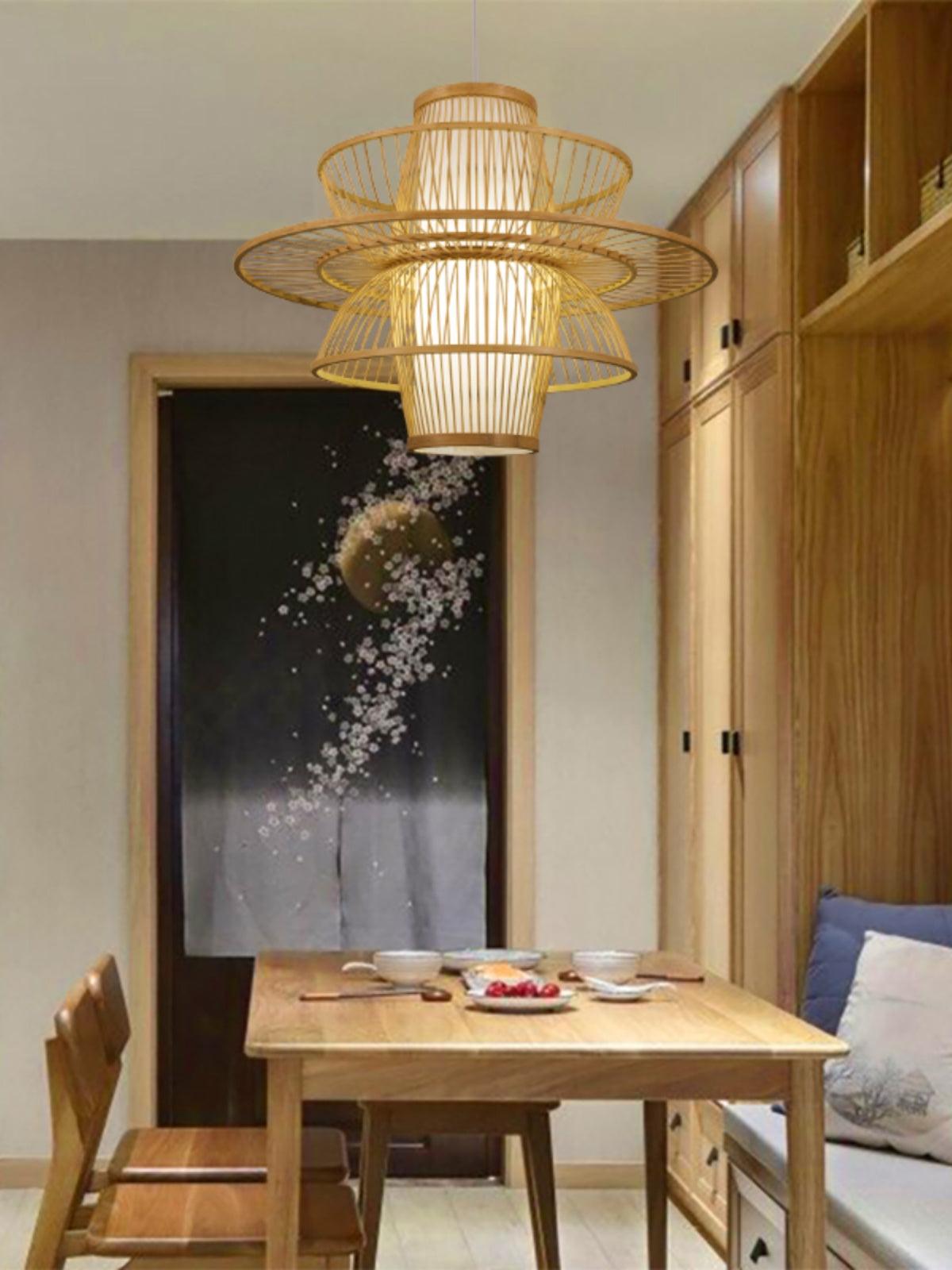 Handmade Sigyn Bamboo Pendant Lamp - Letslighting