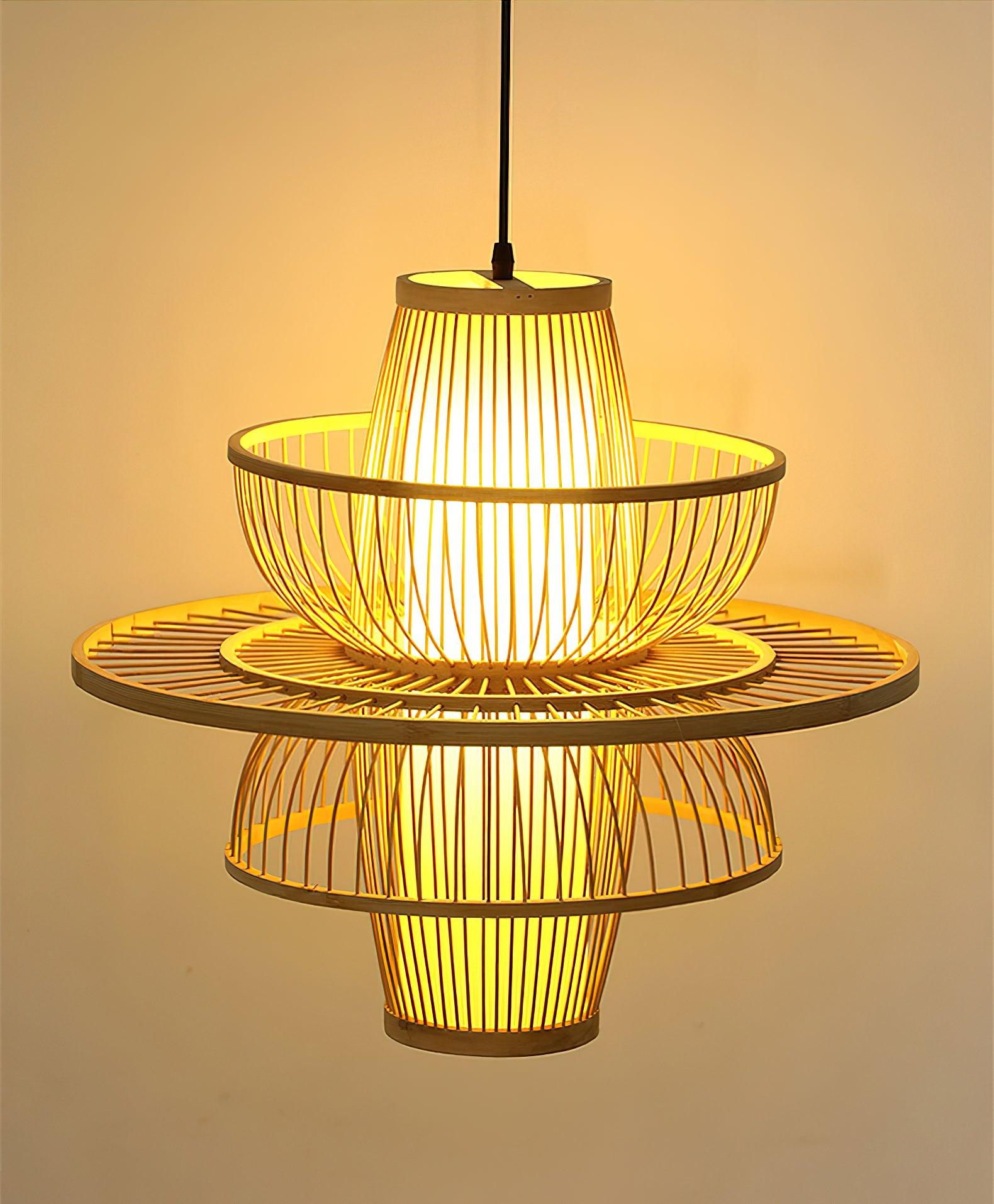 Handmade Sigyn Bamboo Pendant Lamp - Letslighting