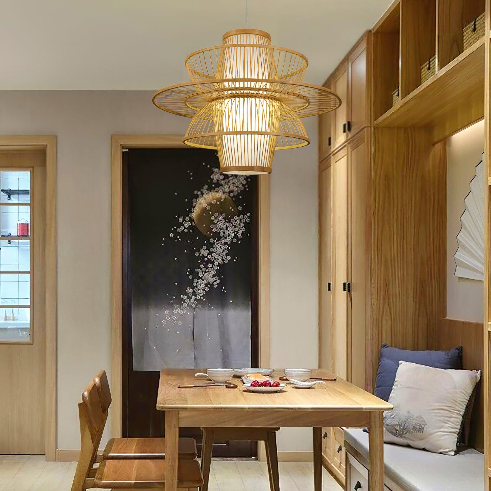 Handmade Sigyn Bamboo Pendant Lamp - Letslighting