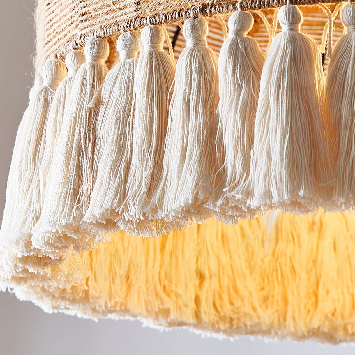 Handwoven Jute Pendant Light - Letslighting
