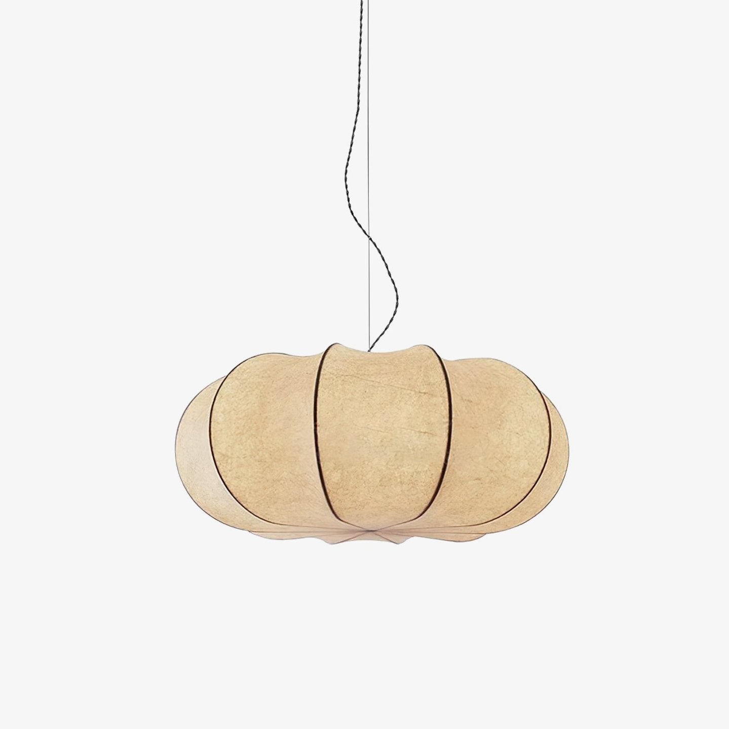 Oblate Silk Pendant Lamp - Letslighting
