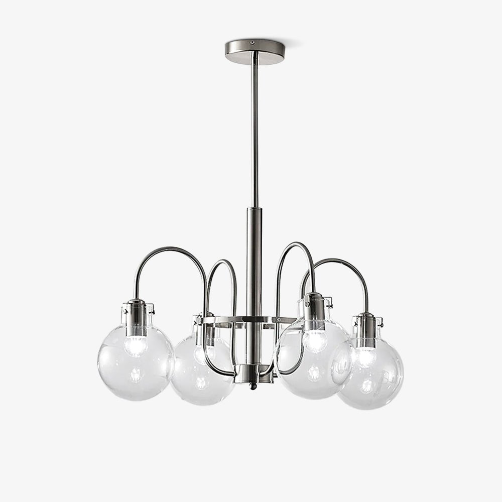 Verinyra Premium Nordic Art Glass Metal Chandelier - Letslighting