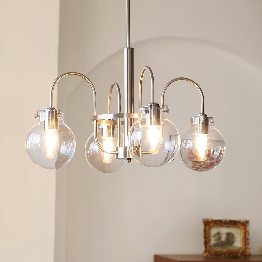 Verinyra Premium Nordic Art Glass Metal Chandelier - Letslighting