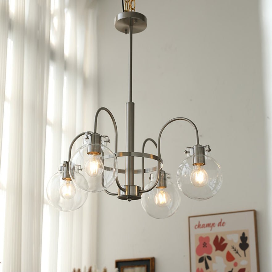 Verinyra Premium Nordic Art Glass Metal Chandelier - Letslighting