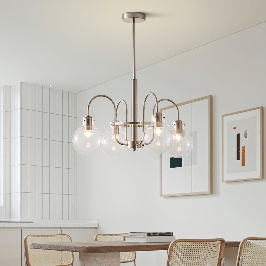 Verinyra Premium Nordic Art Glass Metal Chandelier - Letslighting