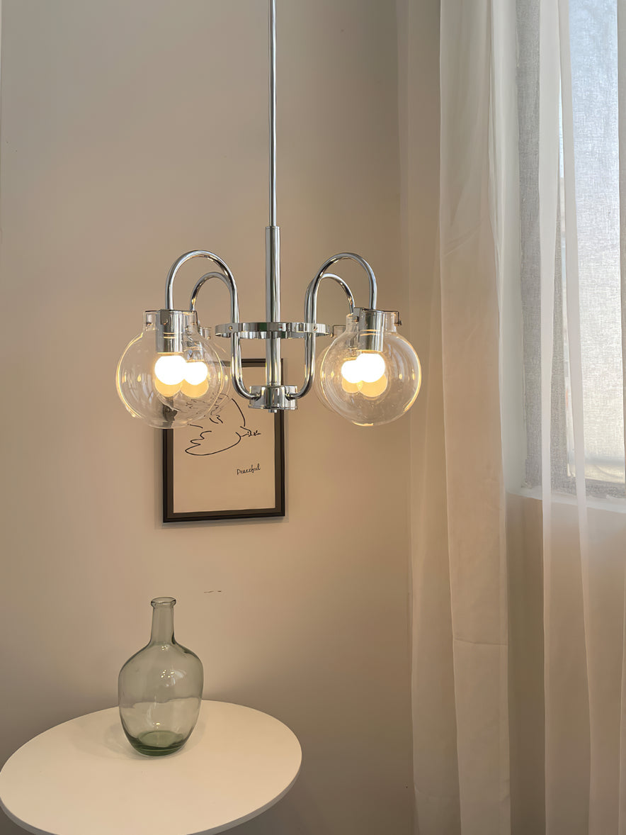 Verinyra Premium Nordic Art Glass Metal Chandelier - Letslighting