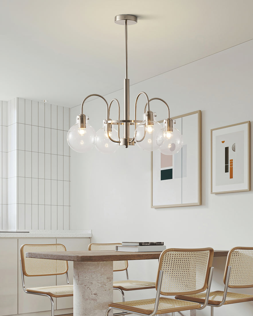 Verinyra Premium Nordic Art Glass Metal Chandelier - Letslighting