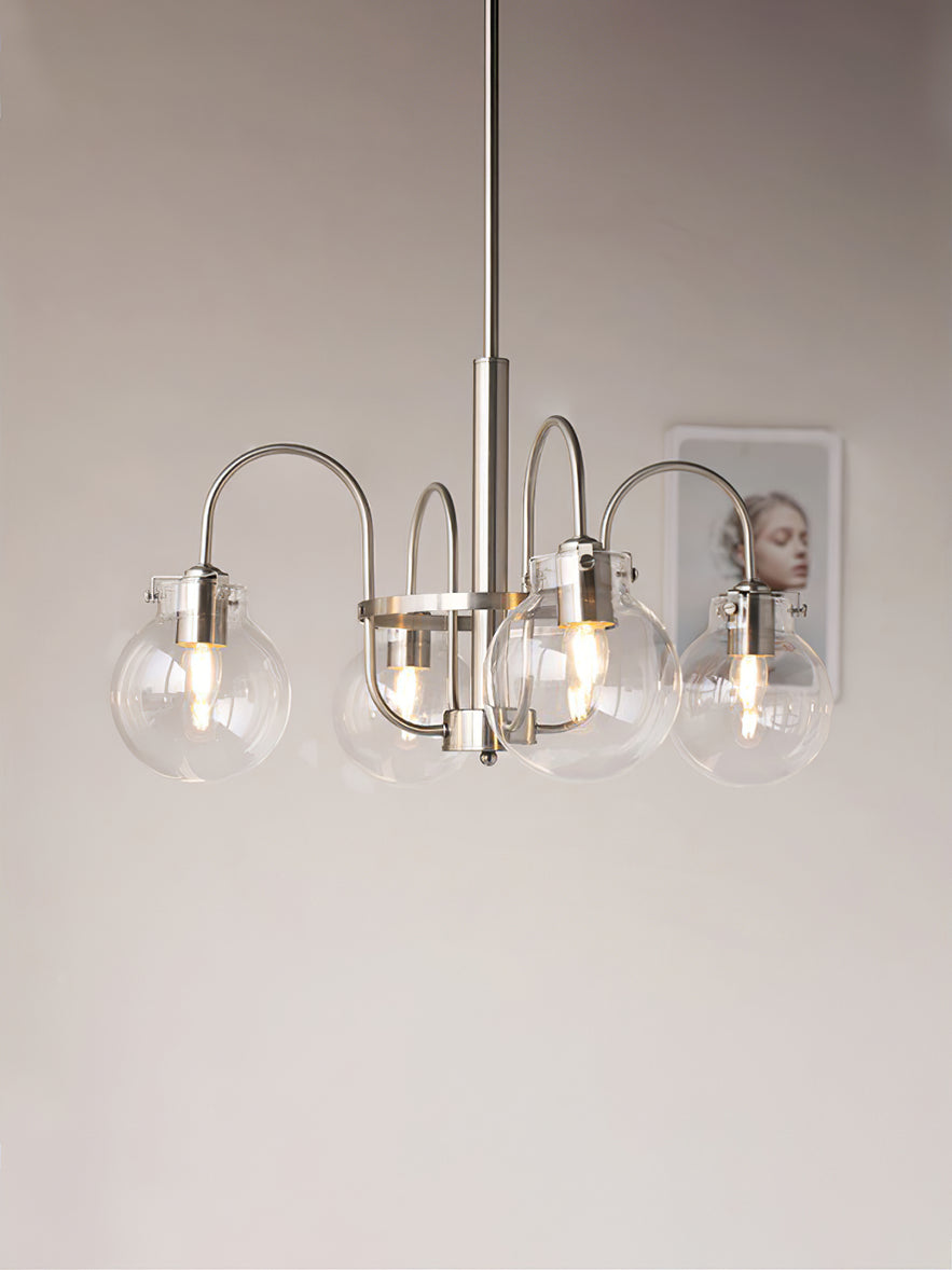 Verinyra Premium Nordic Art Glass Metal Chandelier - Letslighting